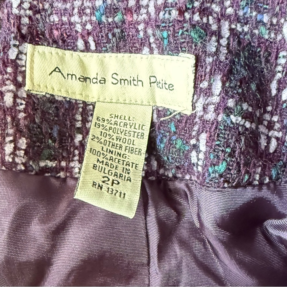 Amanda Smith Prite Plaid Blazer - Picture 5 of 5